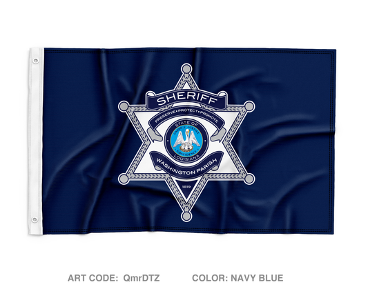 Washington Parish Sheriff’s Office Wall Flag - QmrDTZ