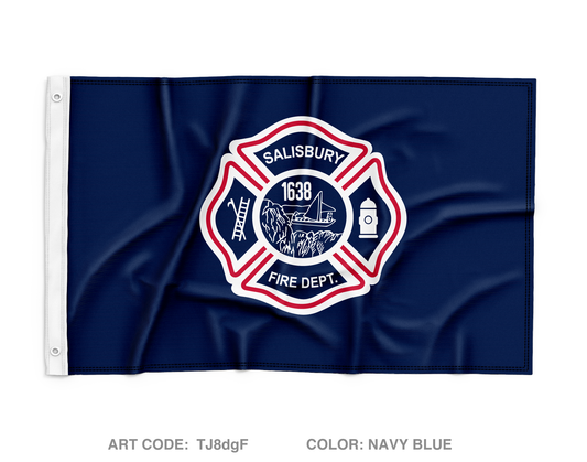 Salisbury Fire Department Wall Flag - TJ8dgF