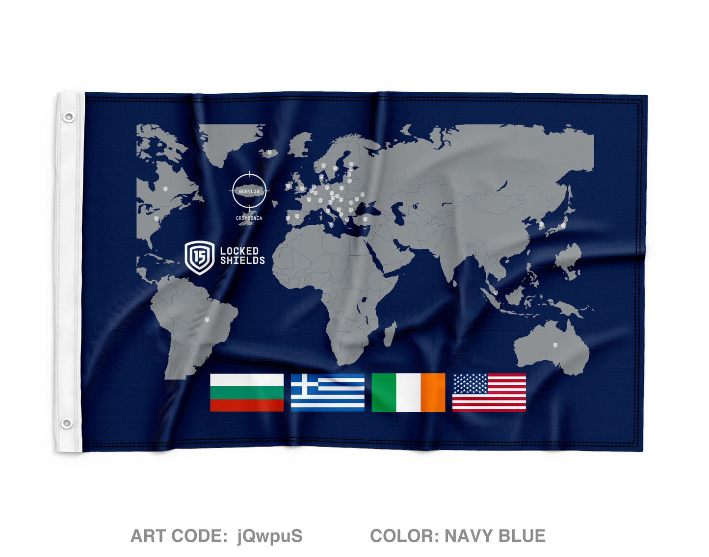 LS25 BT17 Wall Flag - jQwpuS