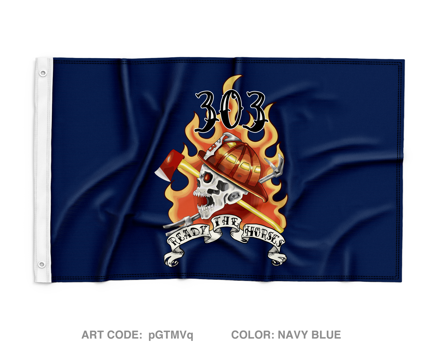 Revere Fire Department Wall Flag - pGTMVq