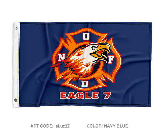 NOFD Eagle 7 Wall Flag - sLuz3Z