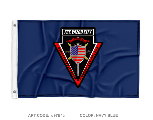 Disturbance Control Team Wall Flag - u97B4c