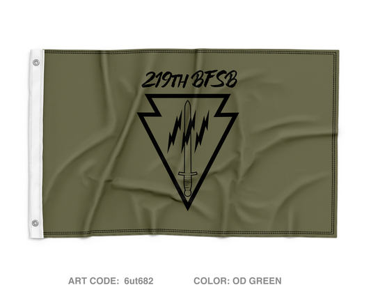 219th Battlefield Surveillance Brigade Wall Flag - 6ut682