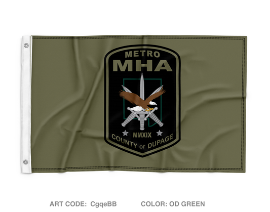 METRO CNT Wall Flag - CgqeBB