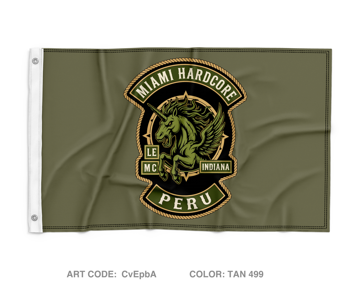 Miami Wall Flag - CvEpbA