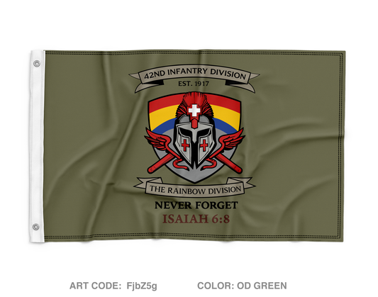42ID MEDICS  Wall Flag - FjbZ5g
