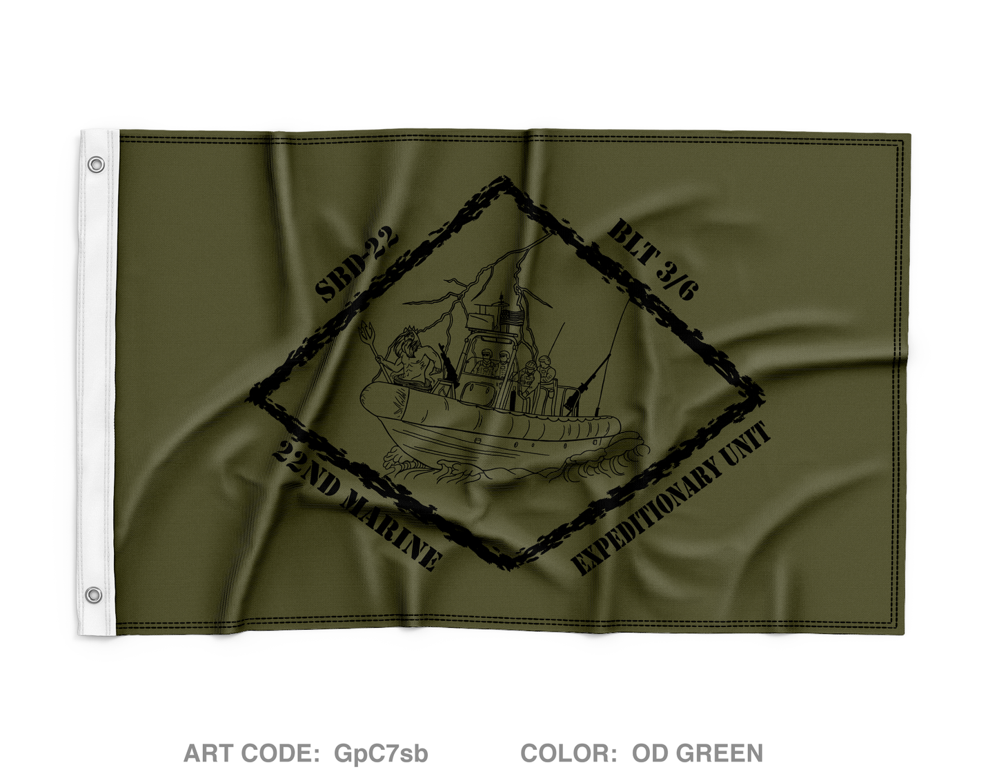 SBD 22 Wall Flag - GpC7sb