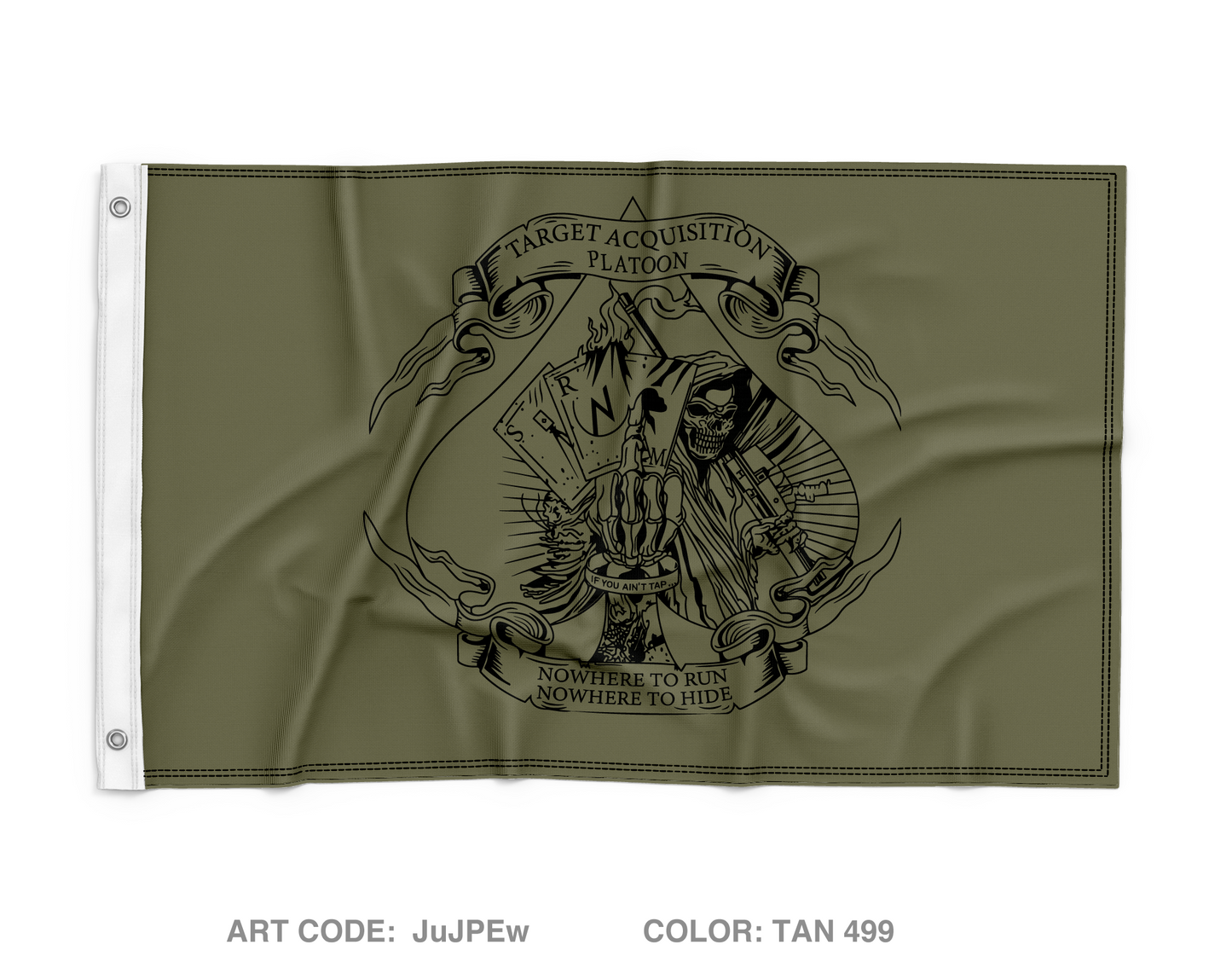 65th FAB TAP Wall Flag - JuJPEw