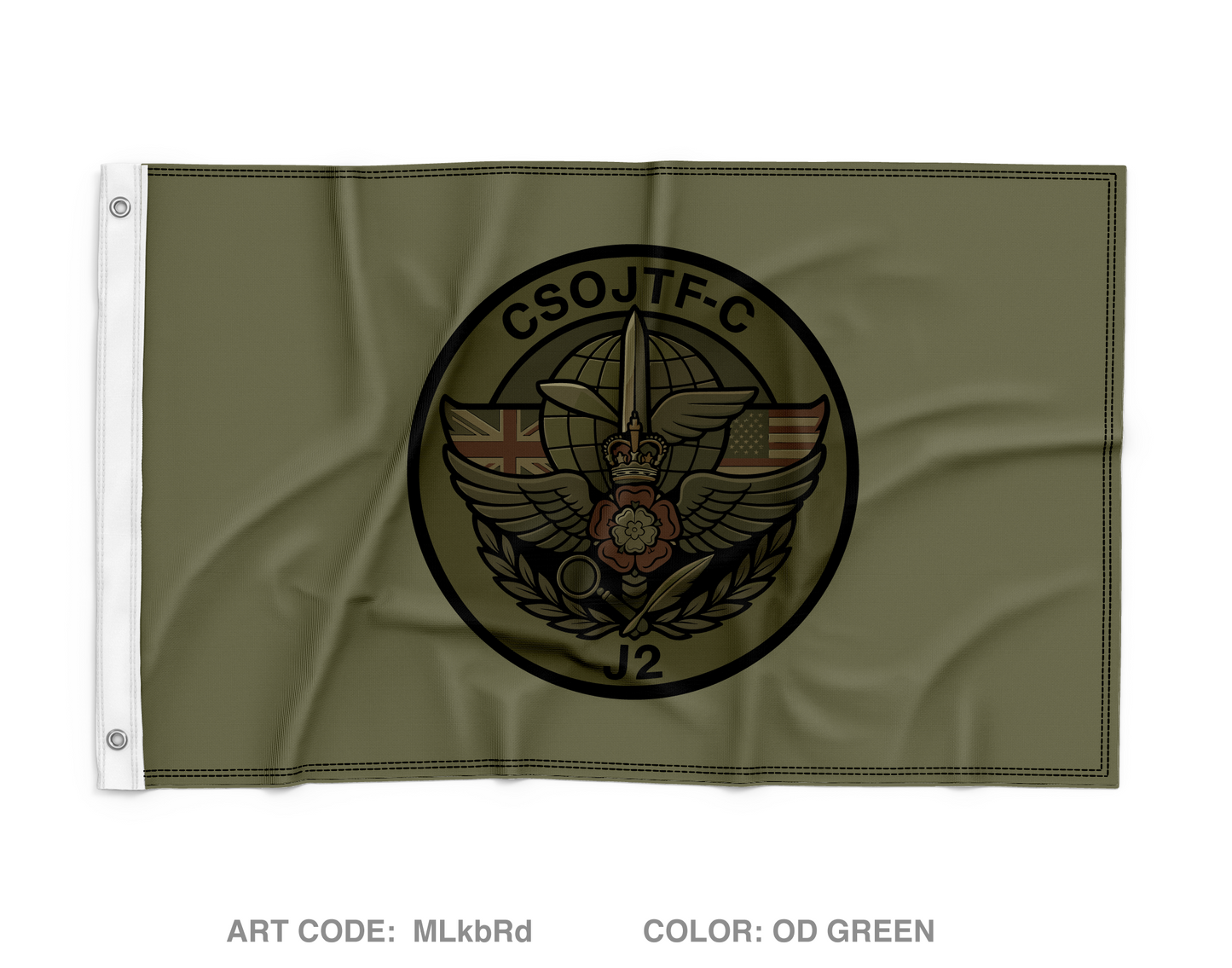 CSOJTF-C J2 Store 1 Wall Flag - MLkbRd