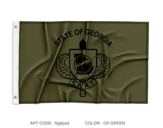 S.O.G SWAT Wall Flag - Ng6pq5