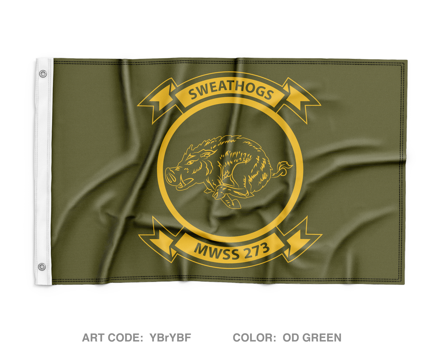 MWSS 273 Wall Flag - YBrYBF