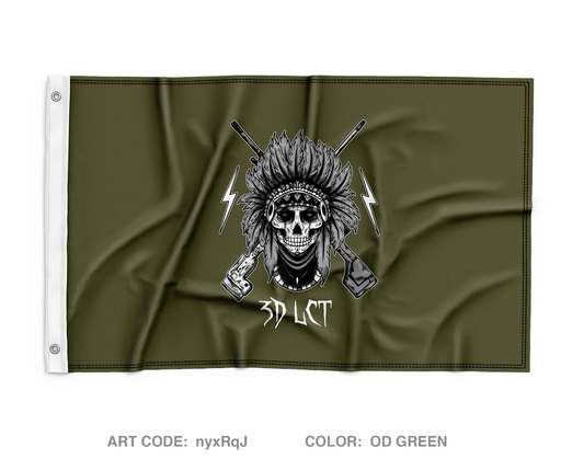 War party Wall Flag - nyxRqj