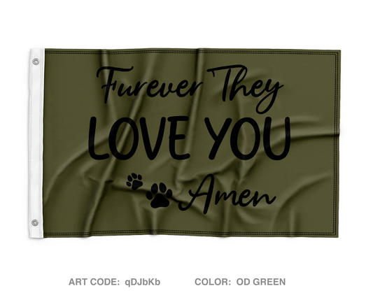 Freedom for Critters Wall Flag - qDJbKb
