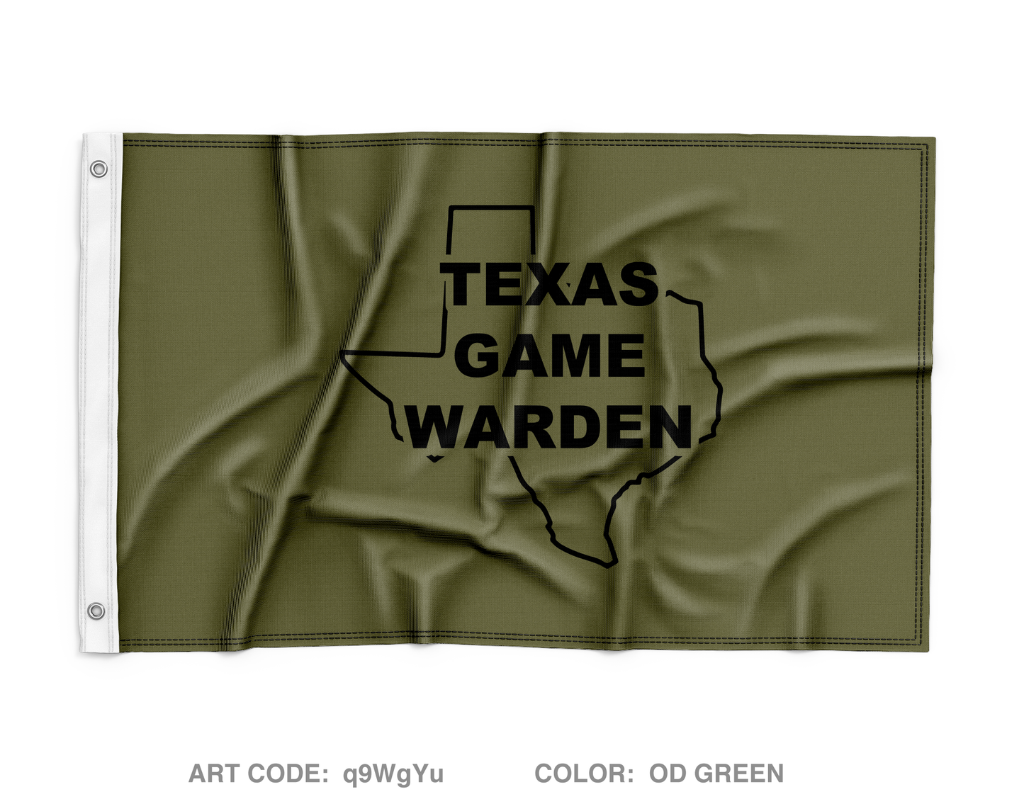 Texas Game Warden Wall Flag - q9WgYu