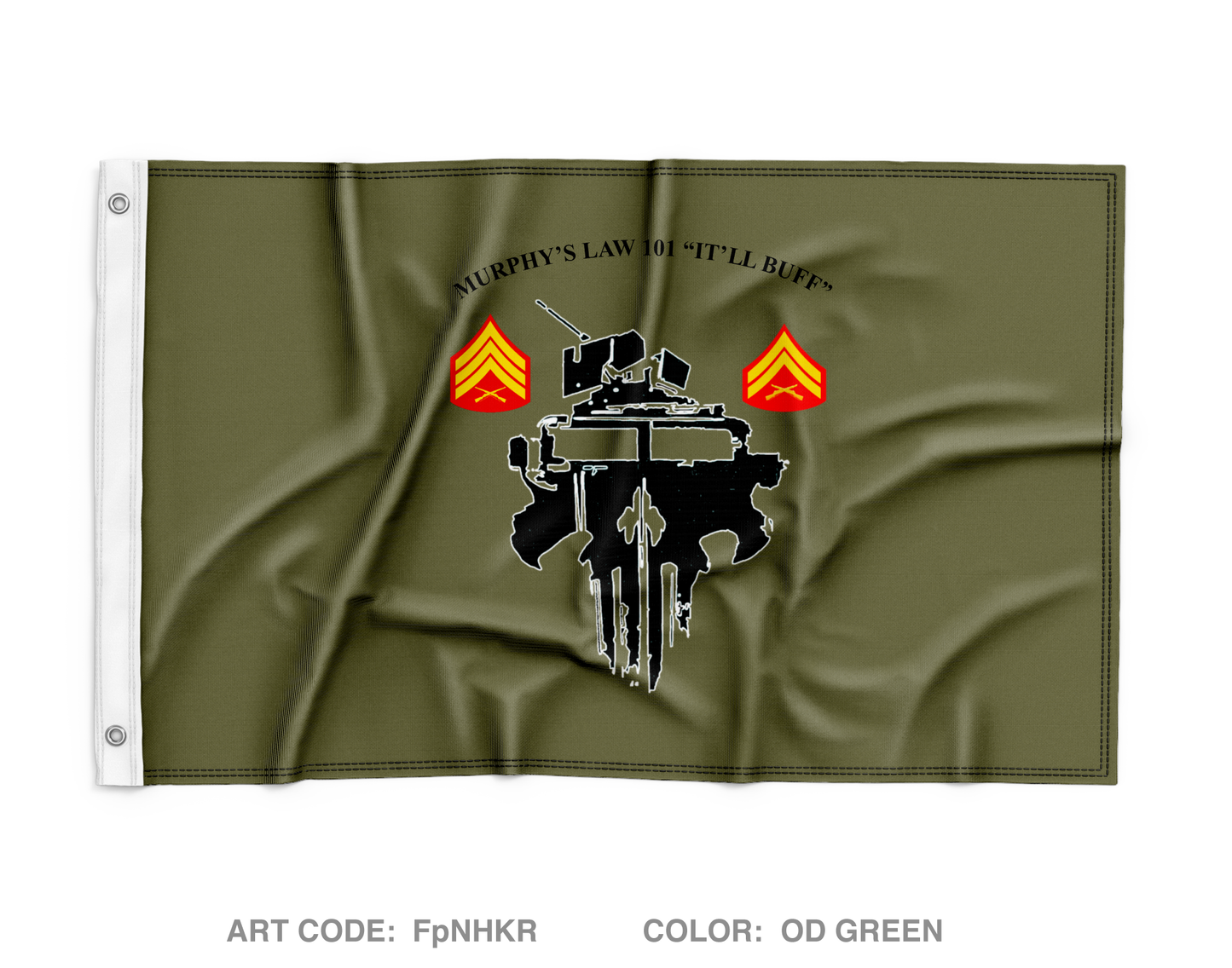 Advanced Ground Transportation Operations School Wall Flag - FpNHKR