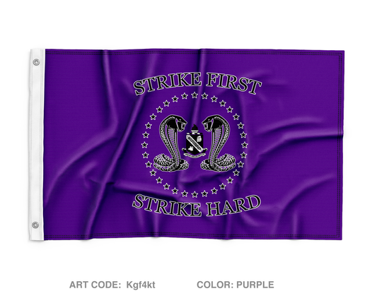 C Co Cadre, 229th MI BN Wall Flag - Kgf4kt