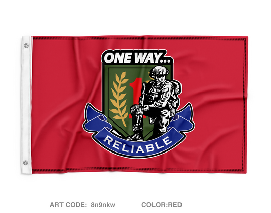 511th Quartermaster Company Wall Flag - 8n9nkw