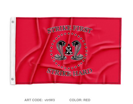 C Co Cadre, 229th MI BN Wall Flag - vtrtW3