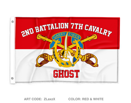 2-7 CAV Wall Flag - ZLaxzX