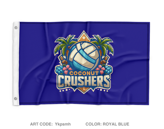 Cys HI volleyball ‘24 Wall Flag - Ykpsmh