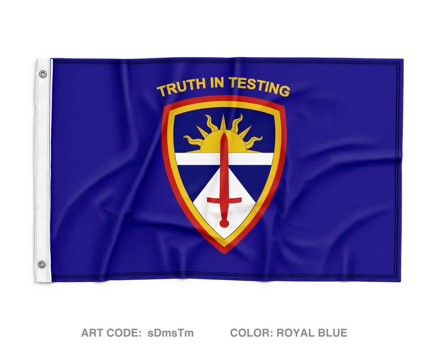 Army Test and Evaluation Command Wall Flag - sDmsTm