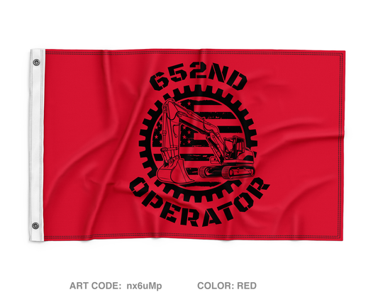 652ND MRBC Support Wall Flag - nx6uMp