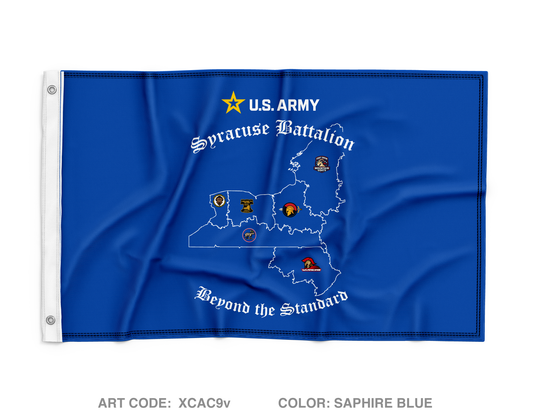 Syracuse Recruiting Battalion Wall Flag - XCAC9v