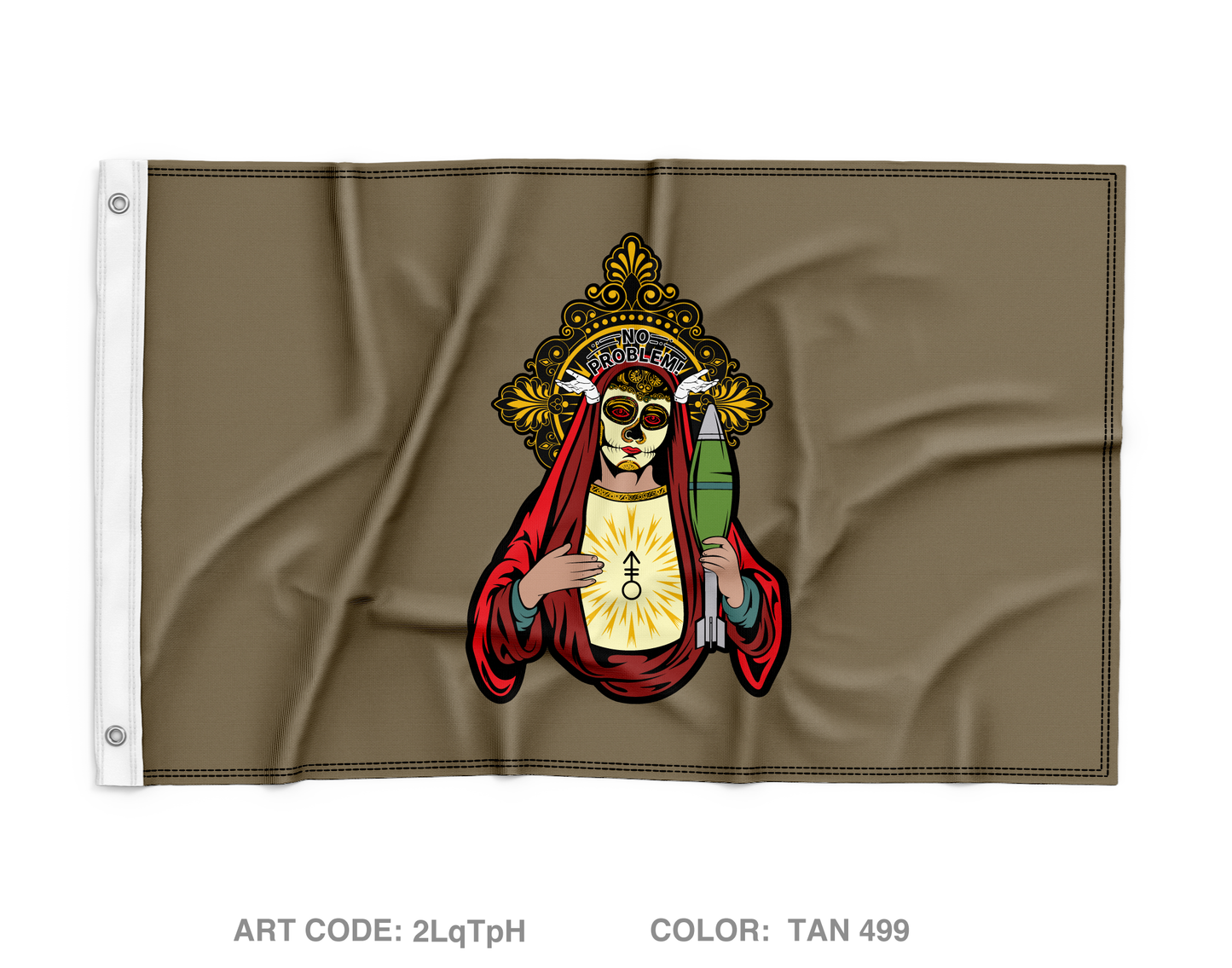 HHC 1-69TH INF Wall Flag - 2LqTpH