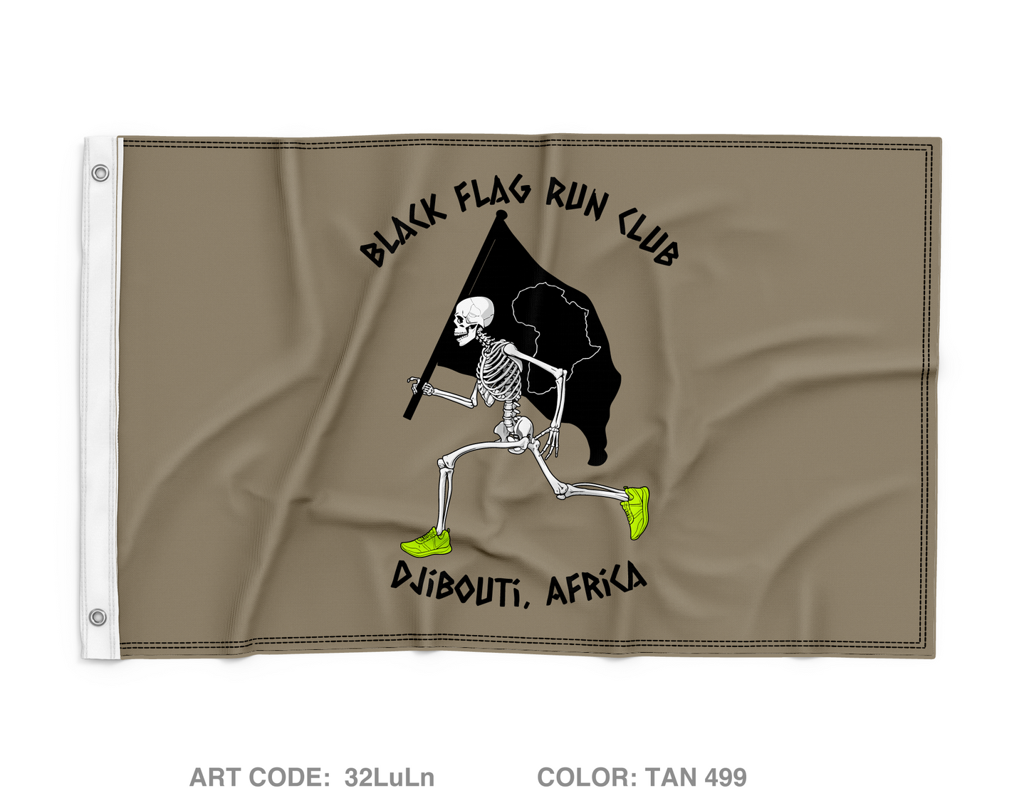 SETAF-AF CA BN Wall Flag - 32LuLn