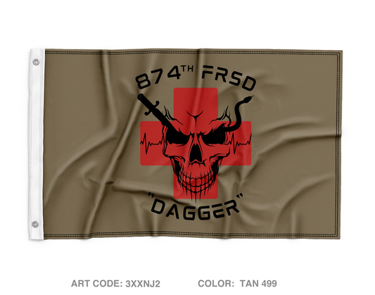 874th FRSD Wall Flag - 3XXNJ2