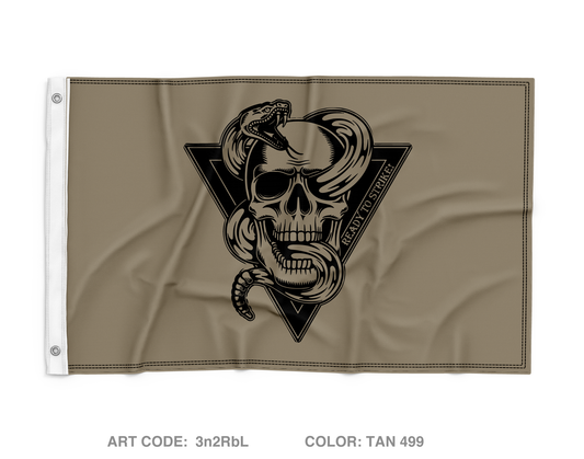 1st Fires, C BTRY, 1-77FAR, 41ST FAB Wall Flag - 3n2RbL