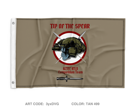 Aztec Battalion Wall Flag - 3yxDVG