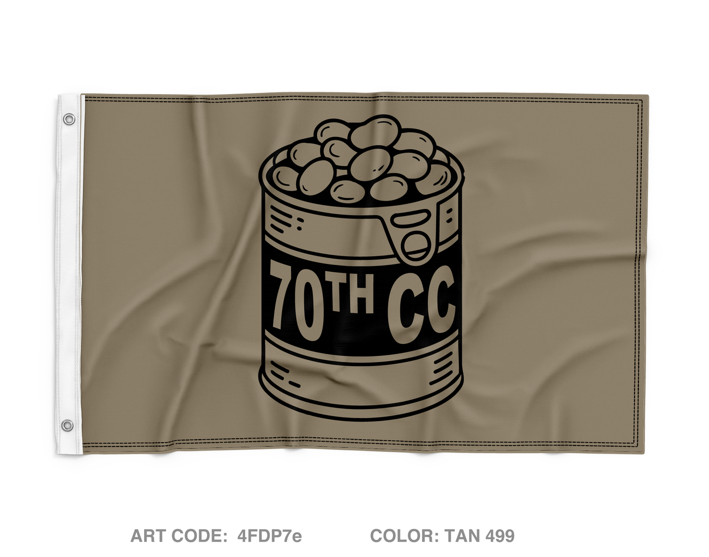 70TH CC Wall Flag - 4FDP7e