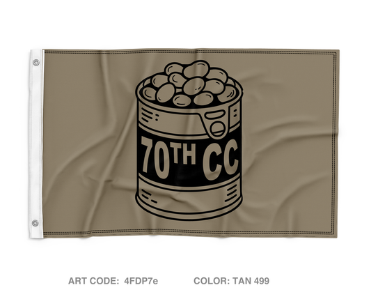 70TH CC Wall Flag - 4FDP7e