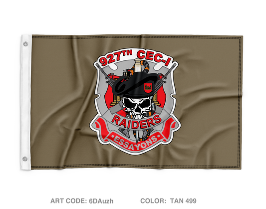 927th CEC-I Wall Flag - 6DAuzh