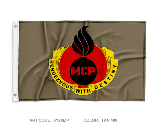 MCP, HHBn, 101st AASLT DIV Wall Flag - 6Y2MZP
