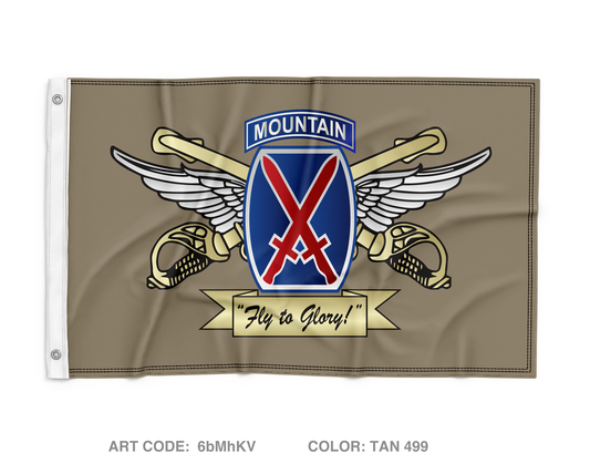 10th Combat Aviation Brigade Fundraising Collection Wall Flag - 6bMhKV