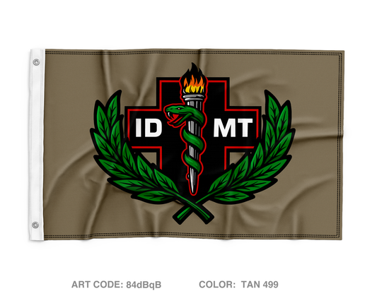 IDMT Wall Flag - 84dBqB