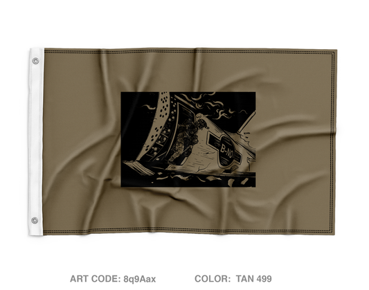 B No, 2-505 PIR Wall Flag - 8q9Aax