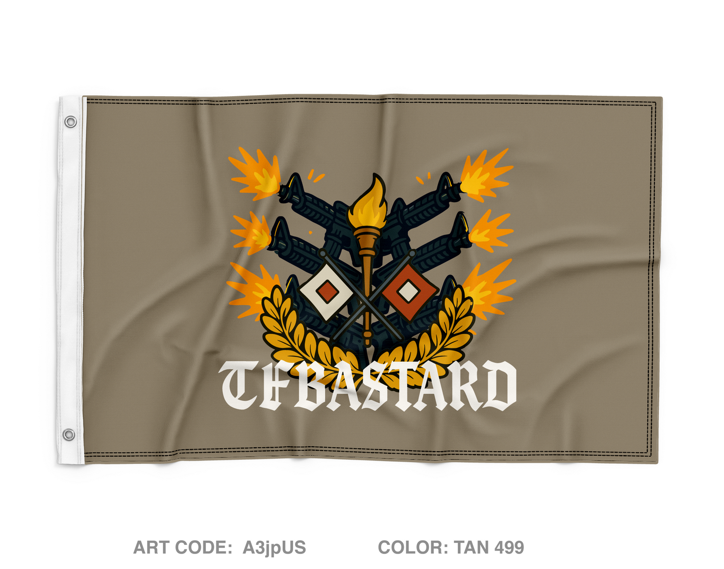 1-200 S6 Wall Flag - A3jpUS