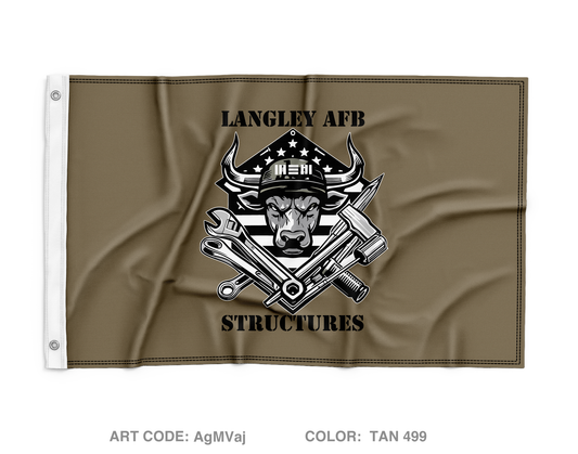 633 Structures Shop Wall Flag - AgMVaj