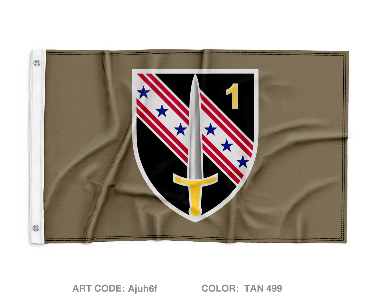 1|54TH SFAB Wall Flag - Ajuh6f