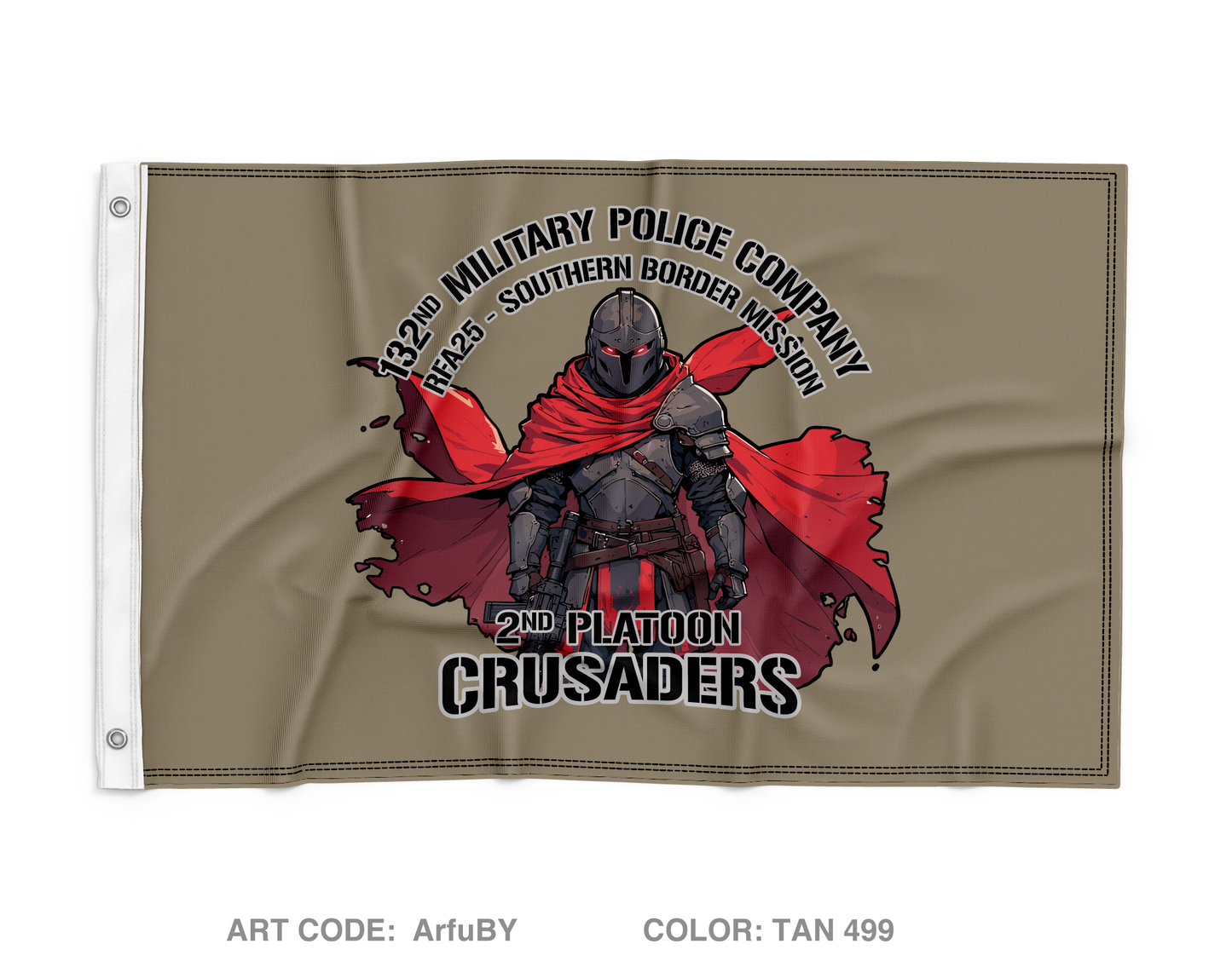132nd Military Police Company Store 1 Wall Flag - ArfuBY