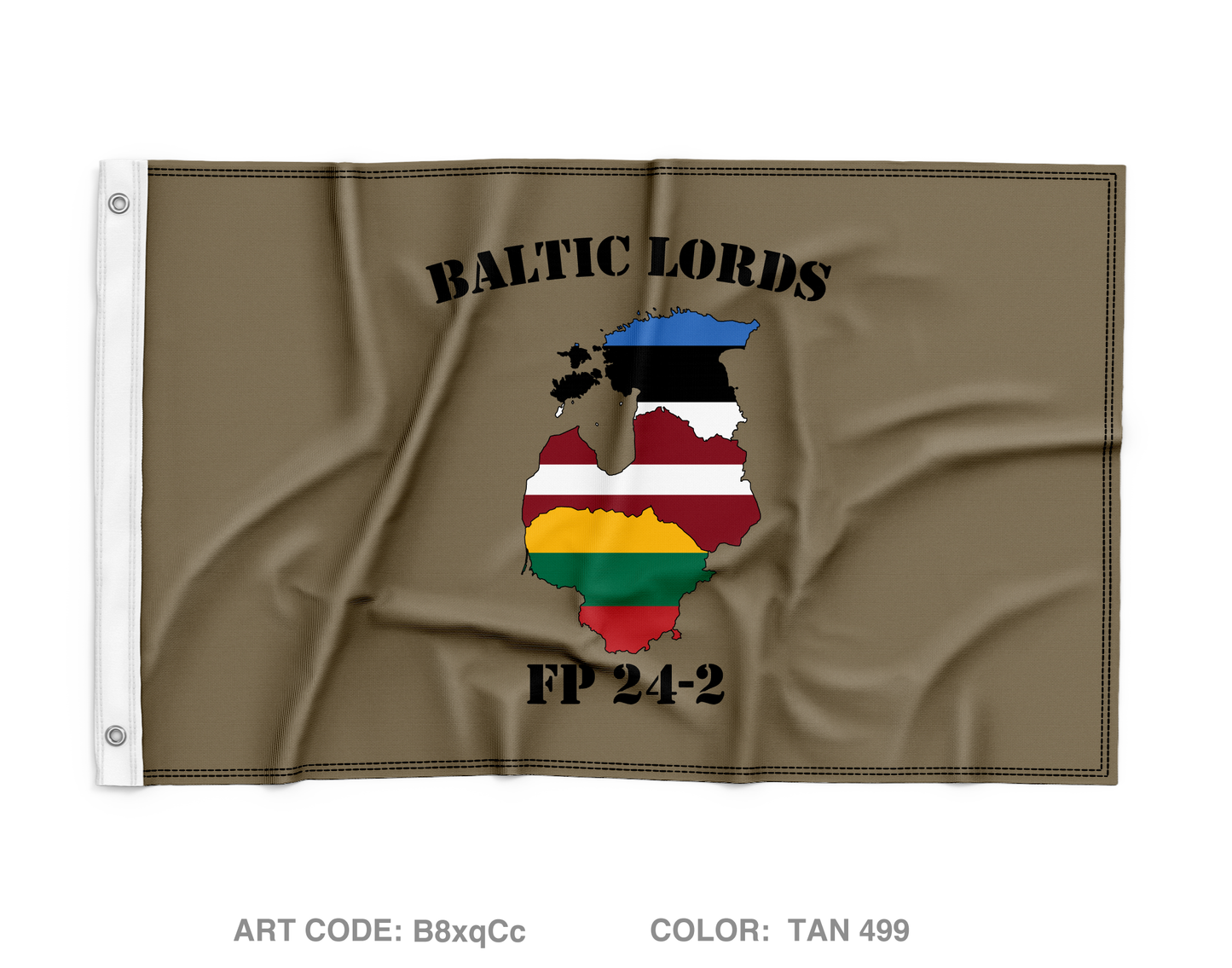 LCAT 4610, 6BN, 4SFAB Wall Flag - B8xqCc