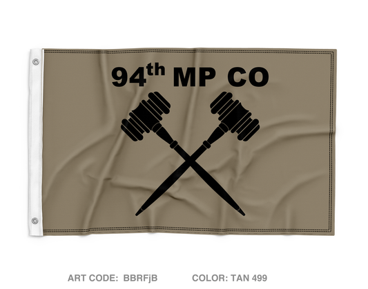 94th MP CO Wall Flag - BBRFjB