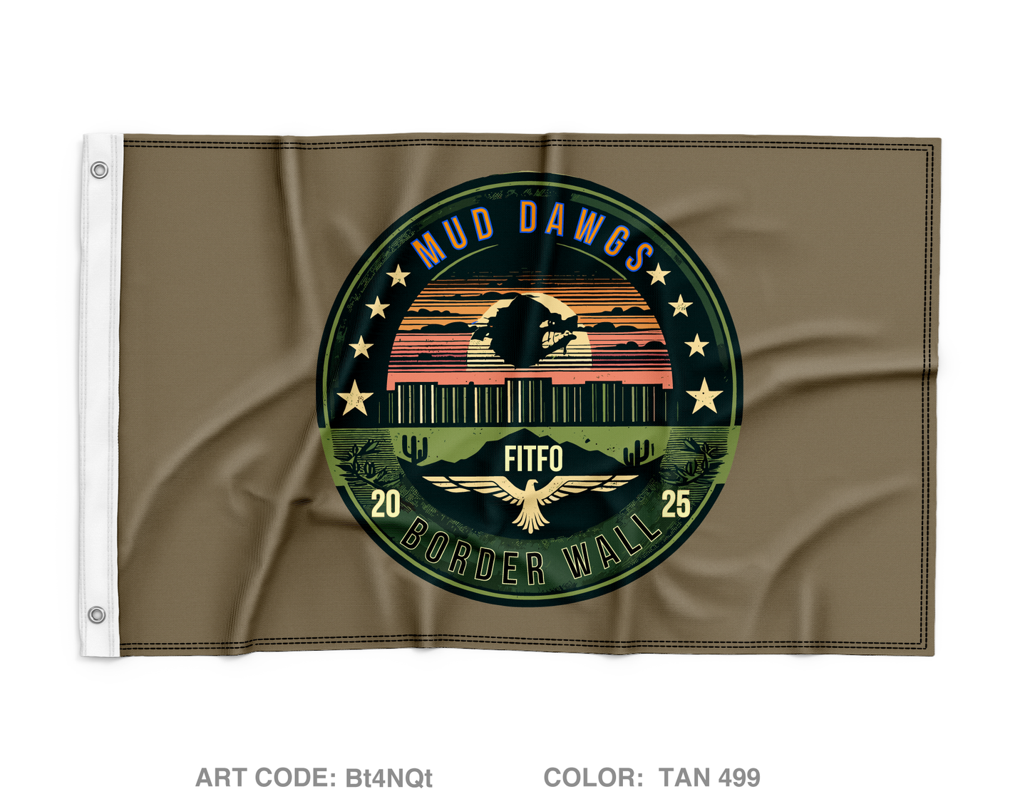 Muddawgs Wall Flag - Bt4NQt