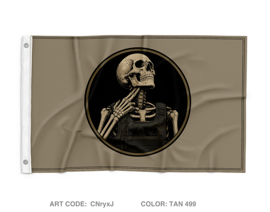 1st Platoon, Apache Company, 4-6 Inf Wall Flag - CNryxJ
