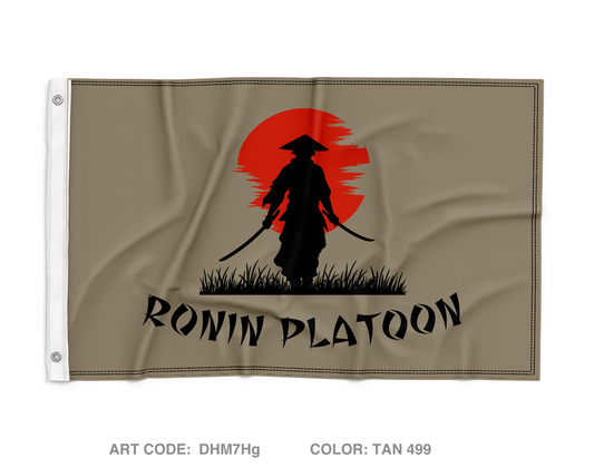 Ronin Platoon Wall Flag - DHM7Hg