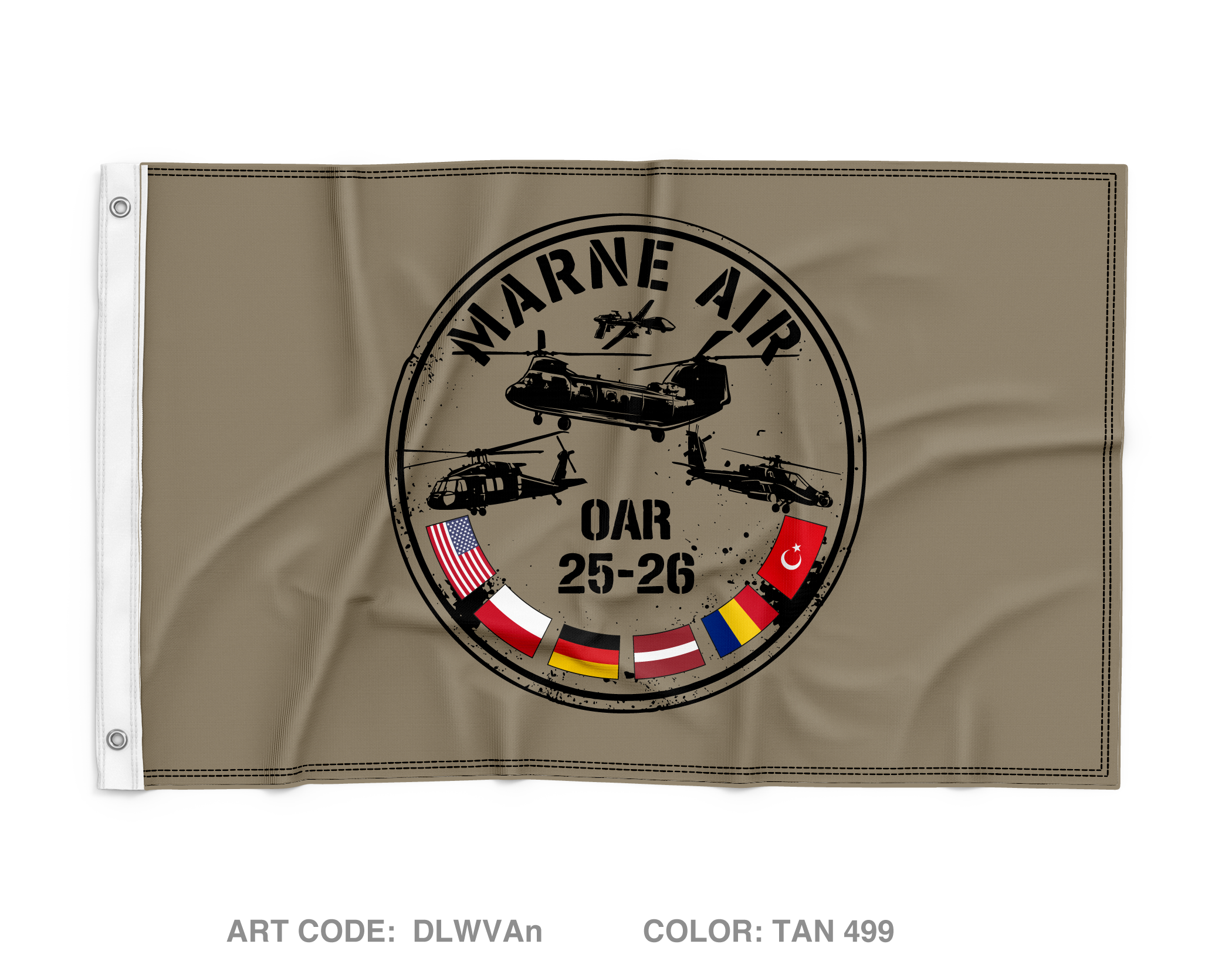TF Falcon Wall Flag - DLWVAn – Emblem Athletic