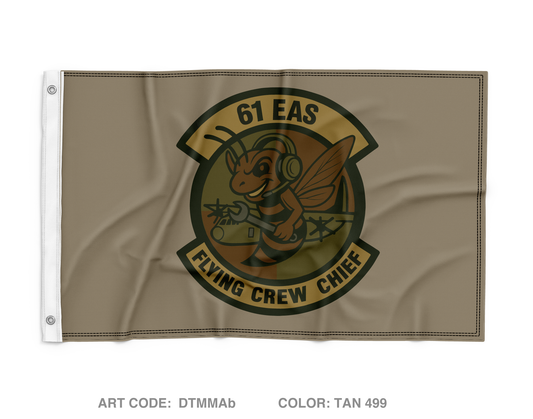 61st EAS Wall Flag - DTMMAb